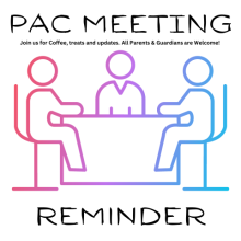 PAC Meeting Reminder